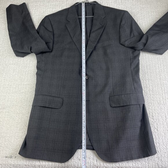 COPPLEY 1883 44W 38T Dark Grey Wool S-100 Sport Coat Blazer Canada Made - Picture 8 of 16